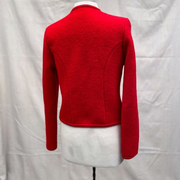 SOLD Vintage Geiger Austrian Wool Cardigan Sweater - Picture 7 of 13
